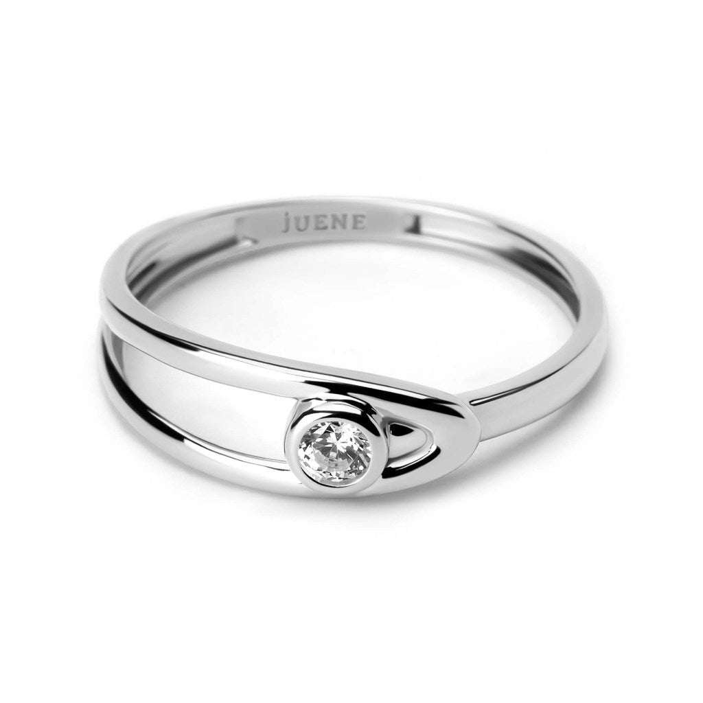 Cincin Emas 8k - Tania Gold Ring - Tally Collection - Juene Jewelry - Juene
