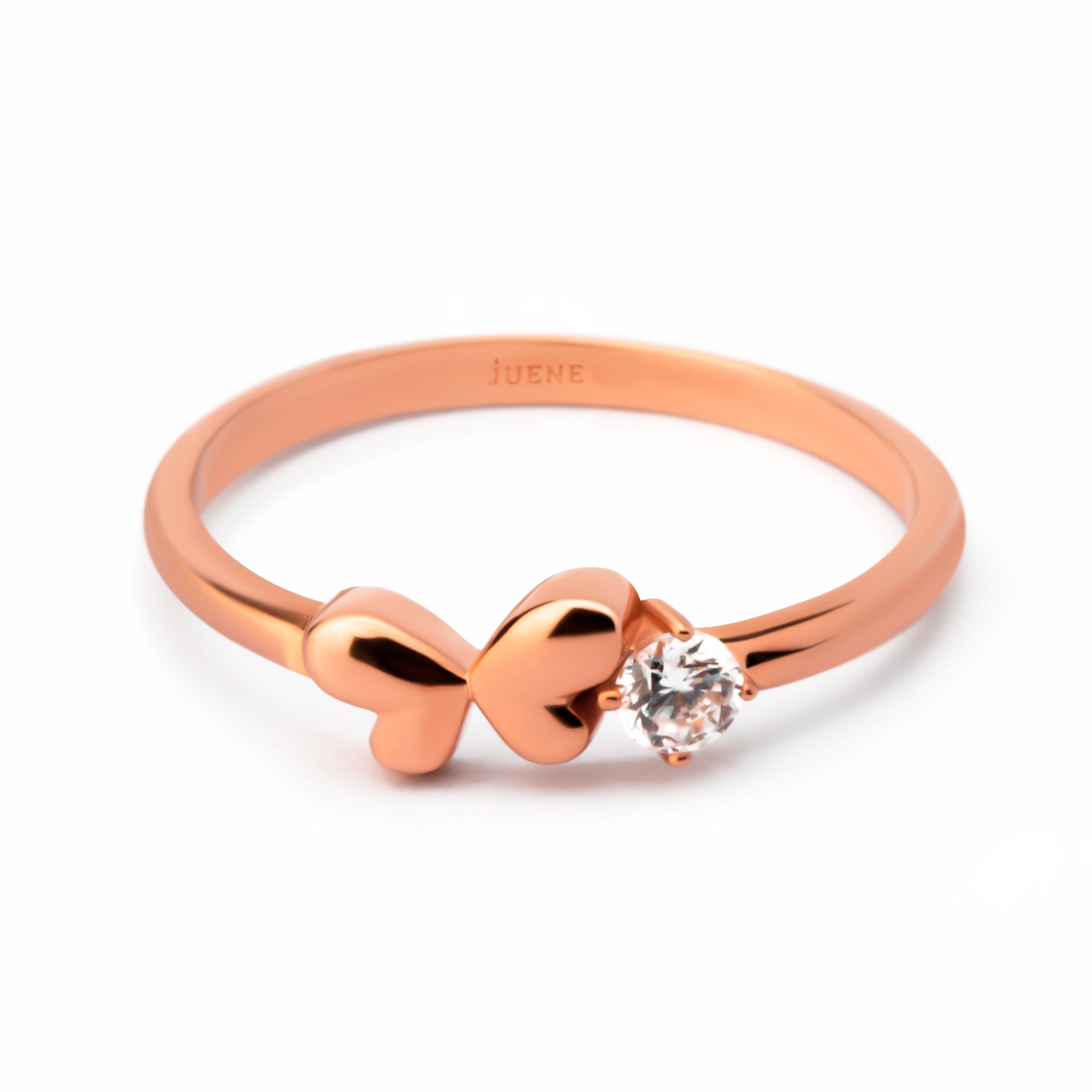 Cincin Emas 8k - Valia Gold Ring - tally Collection - Juene Jewelry - Juene Jewelry