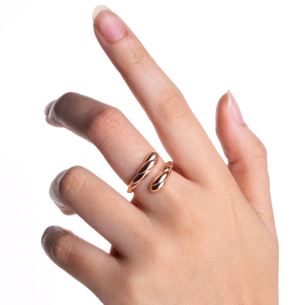 Cincin Emas 8K - Verly Gold Ring - Viviene Collection - Juene Jewelry - Juene