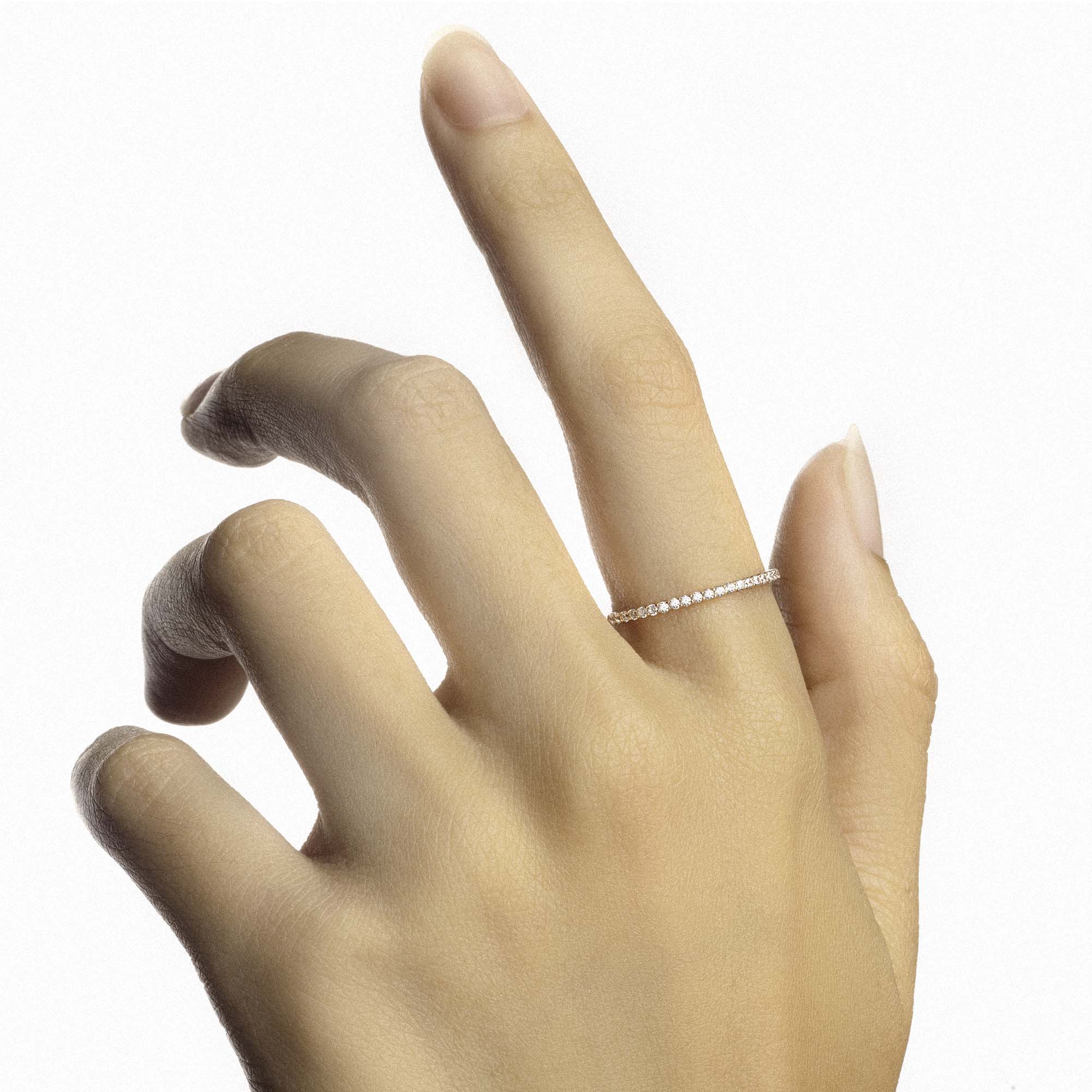 Cincin Emas 8K - Wina Gold Ring - Veya Collection - Juene Jewelry - Juene