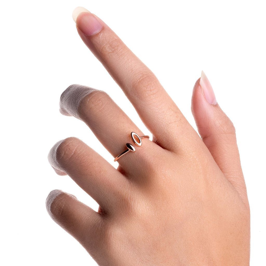 Cincin Emas 8K - Yasya Gold Ring - Terra Collection - Juene Jewelry - Juene
