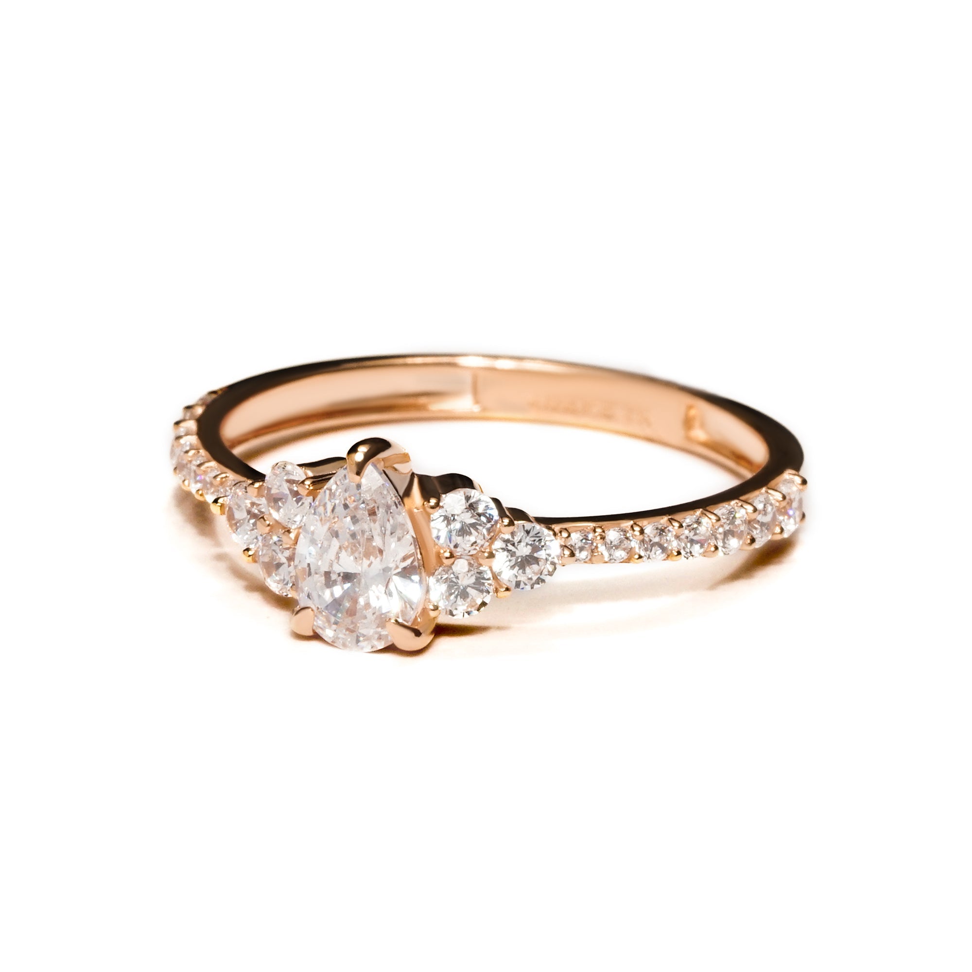 Daniya Gold Ring - Serene Collection - Juene