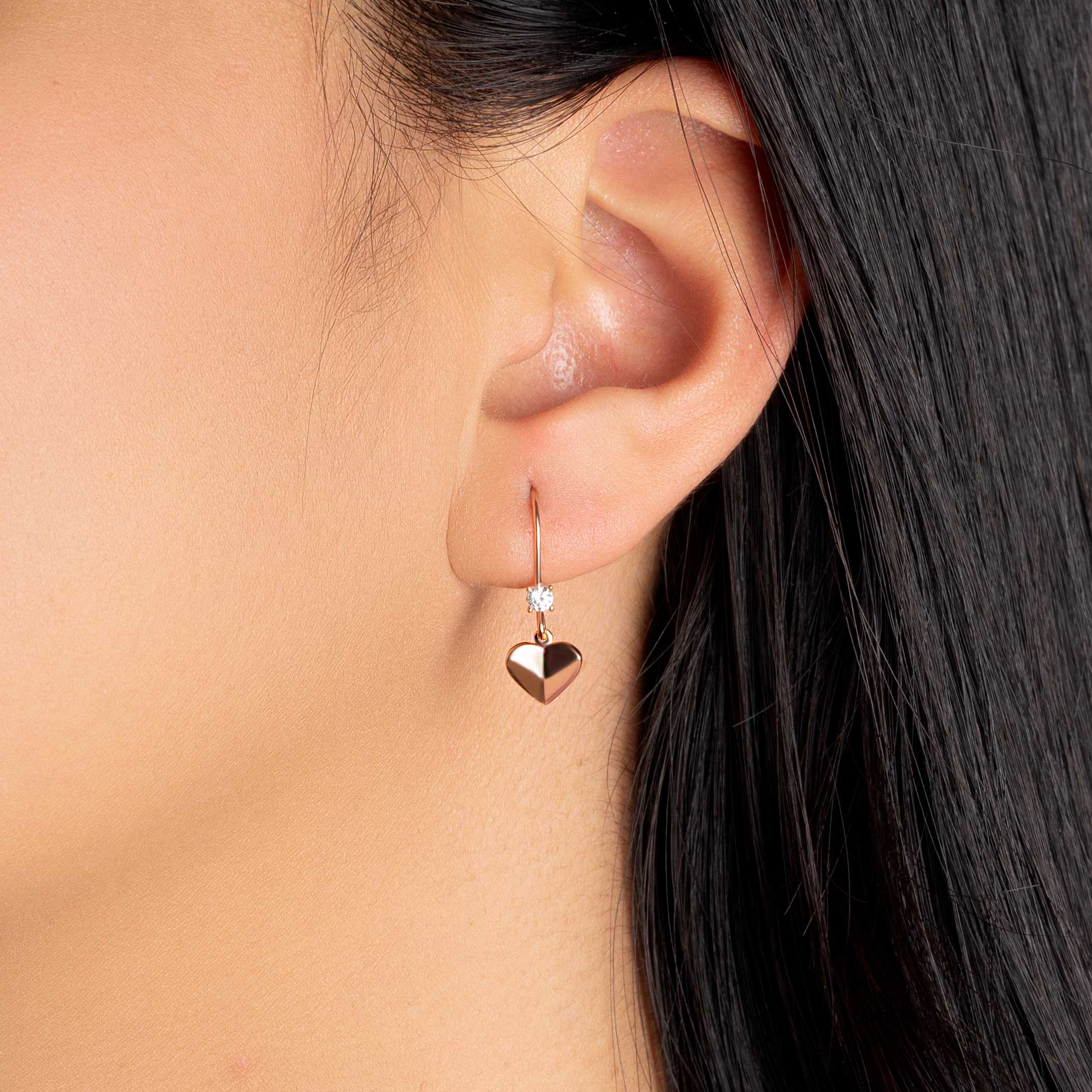 Anting Dewi Emas 7k - Lovana Gold Earring - Luxxe 03 Collection - Juene Jewelry