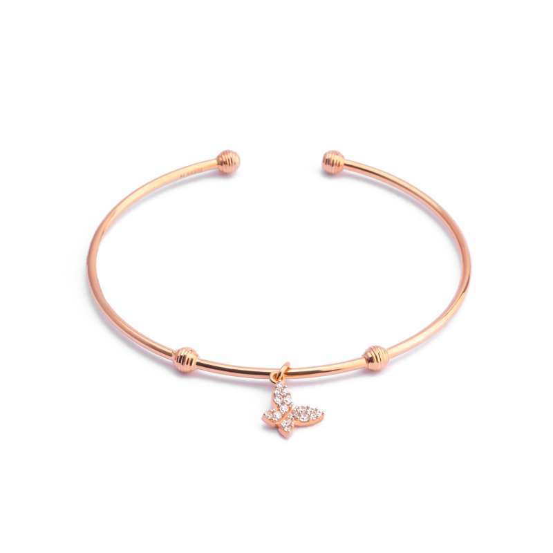 Gelang Emas 7k - Asha Gold Bangle - Treasure Collection - Juene Jewelry - Juene