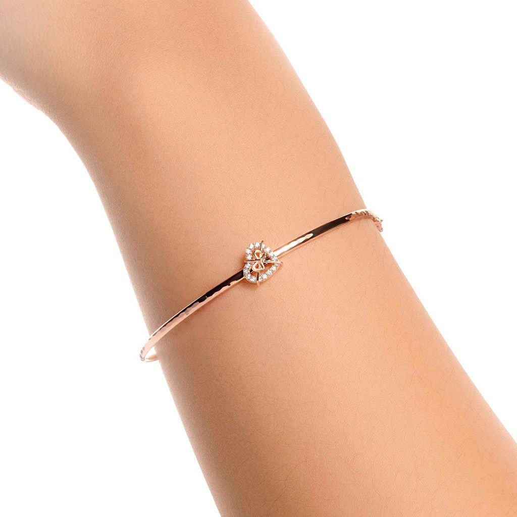 Gelang Emas 7k - Cania Gold Bangle - Luxxe 04 Collection - Juene Jewelry - Juene