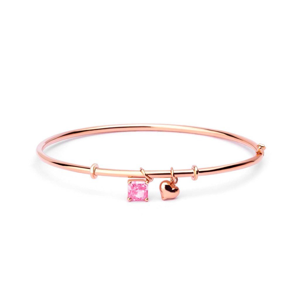 Gelang Emas 7k - Chintana Gold Bangle - Pinky Crush Collection - Juene Jewelry - Juene