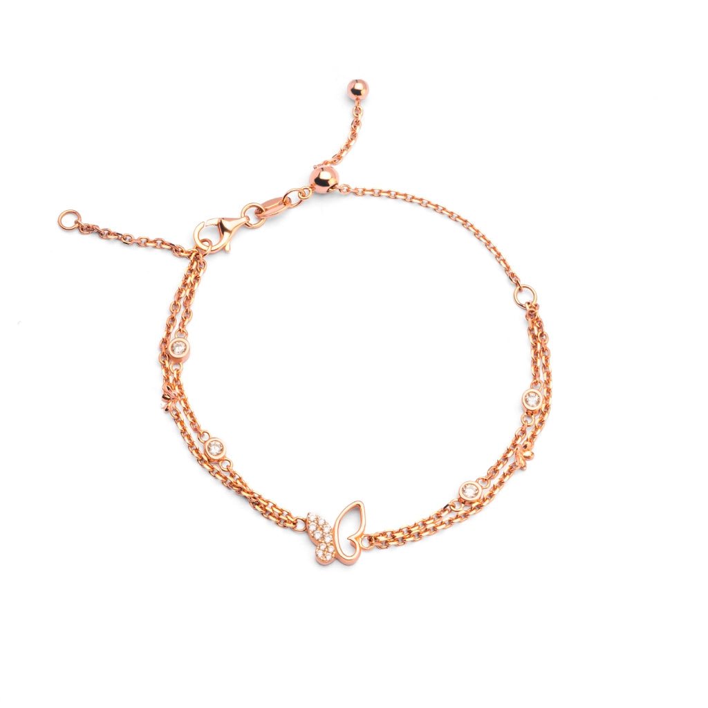 Gelang Emas 7k - Cila Gold Bracelet - Adorn Collection - Juene Jewelry - Juene