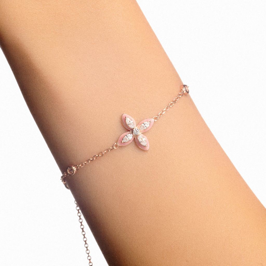 Gelang Emas 7k - Disa Gold Bracelet - Charlotte Collection - Juene Jewelry - Juene