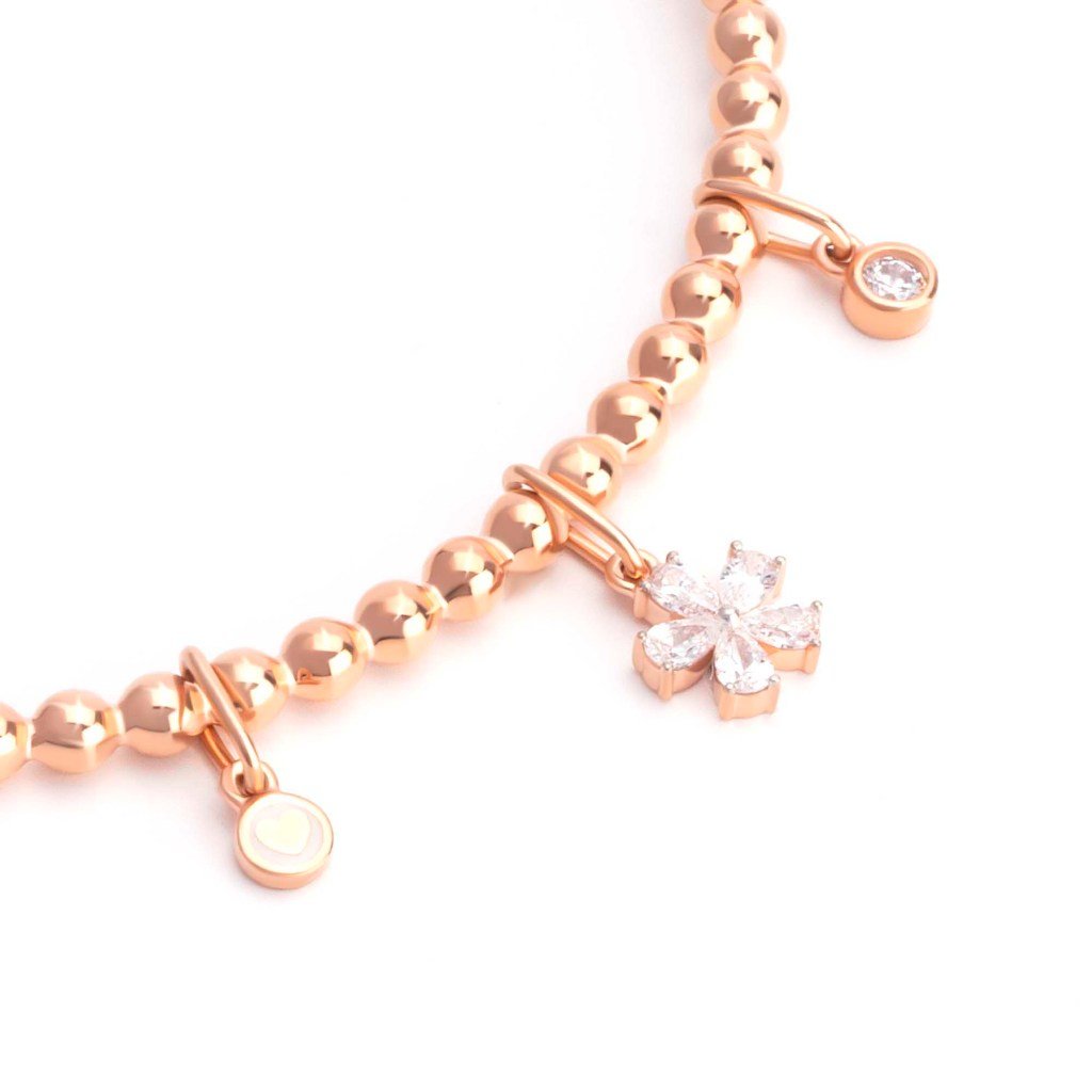 Gelang Emas 7k - Dorothy Gold Bangle - Dotsy Collection - Juene Jewelry - Juene