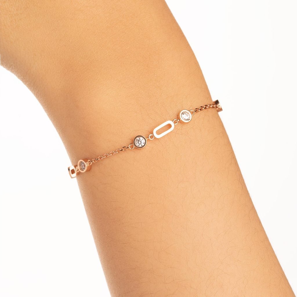Gelang Emas 7k - Farah Gold Bracelet - Adorn 03 Collection - Juene Jewelry - Juene