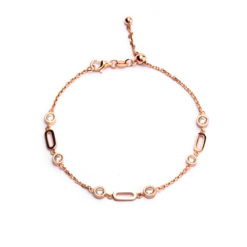 Gelang Emas 7k - Farah Gold Bracelet - Adorn 03 Collection - Juene Jewelry - Juene