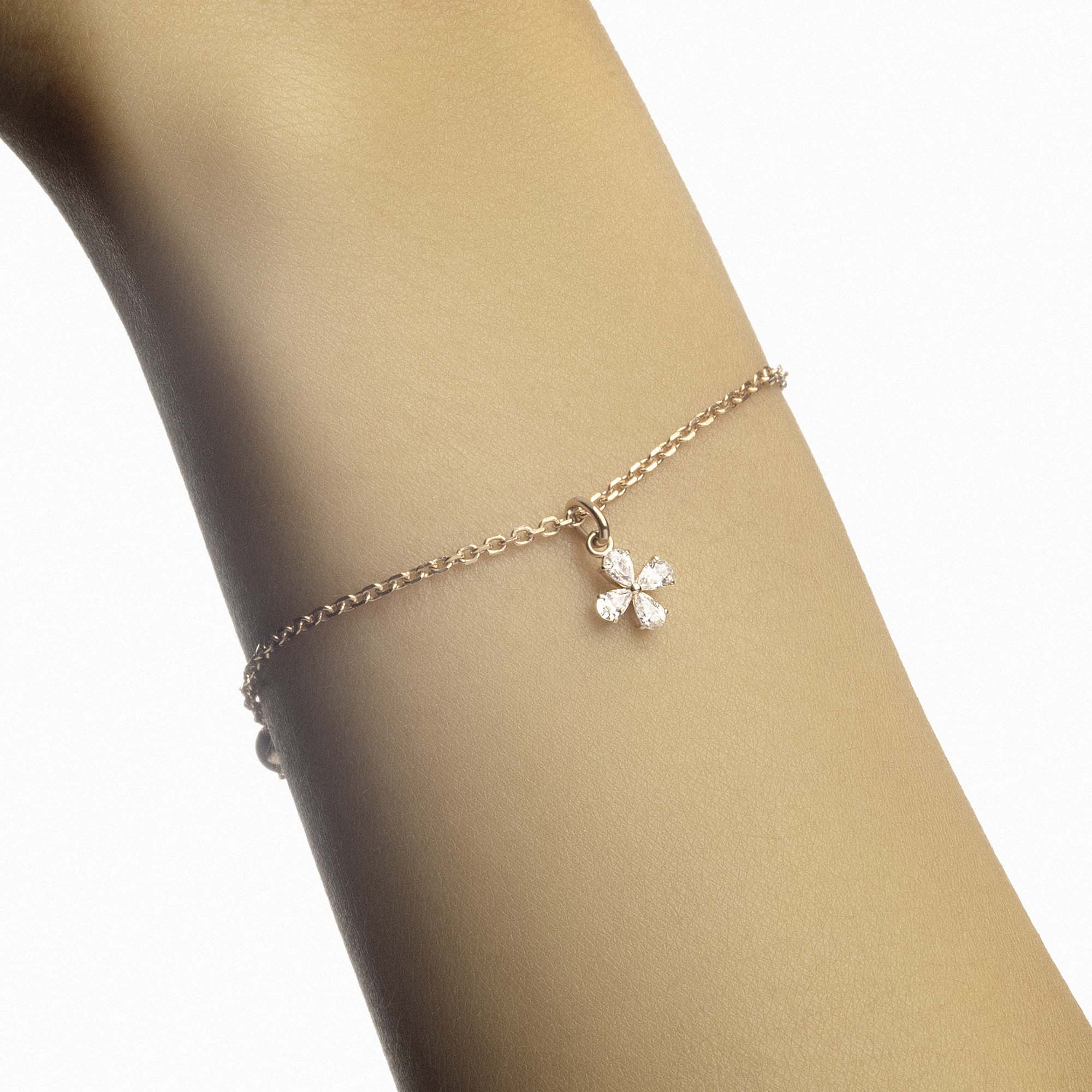 Gelang Emas 7k - Fora Gold Bracelet - Luxxe 02 Collection - Juene Jewelry - Juene