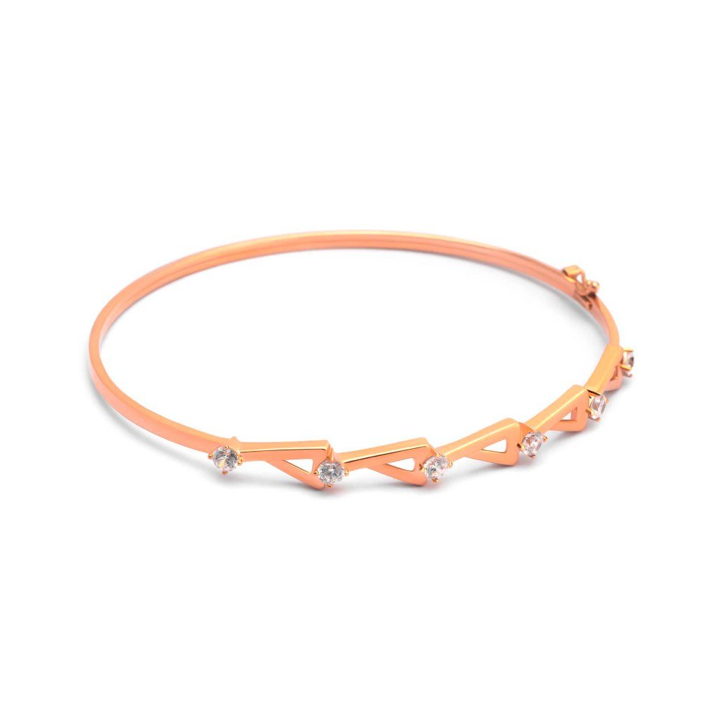 Gelang Emas 7k - Gusta Gold Bangle - Adorn 03 Collection - Juene Jewelry - Juene