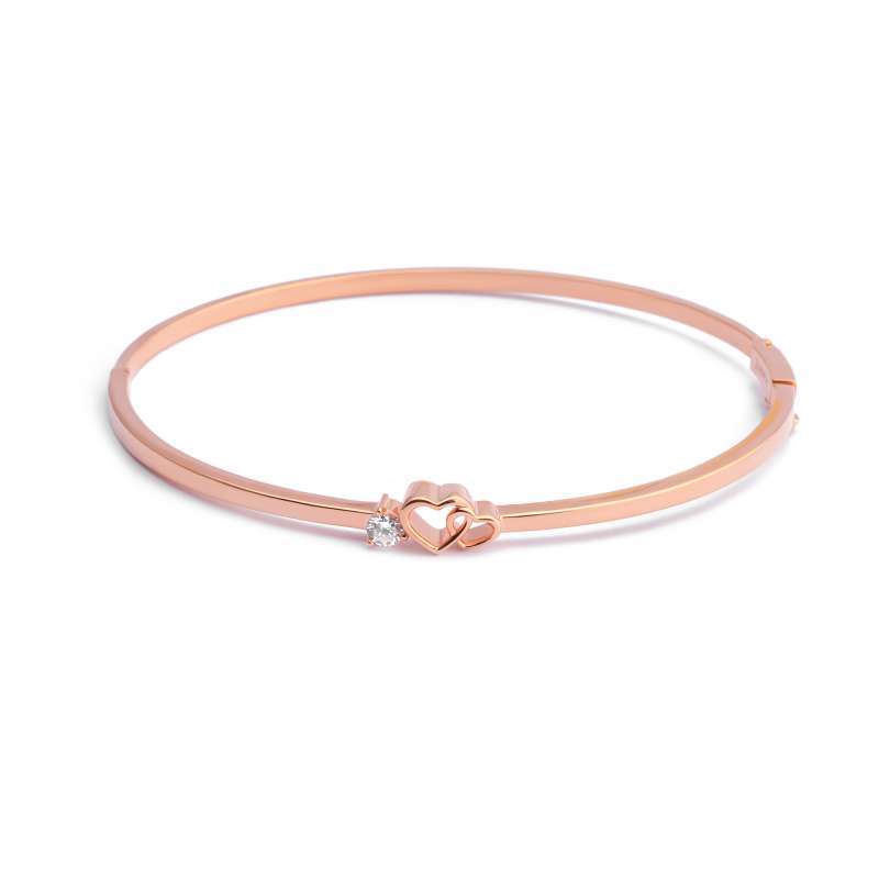 Gelang Emas 7k - Hera Gold Bangle - Treasure Collection - Juene Jewelry - Juene