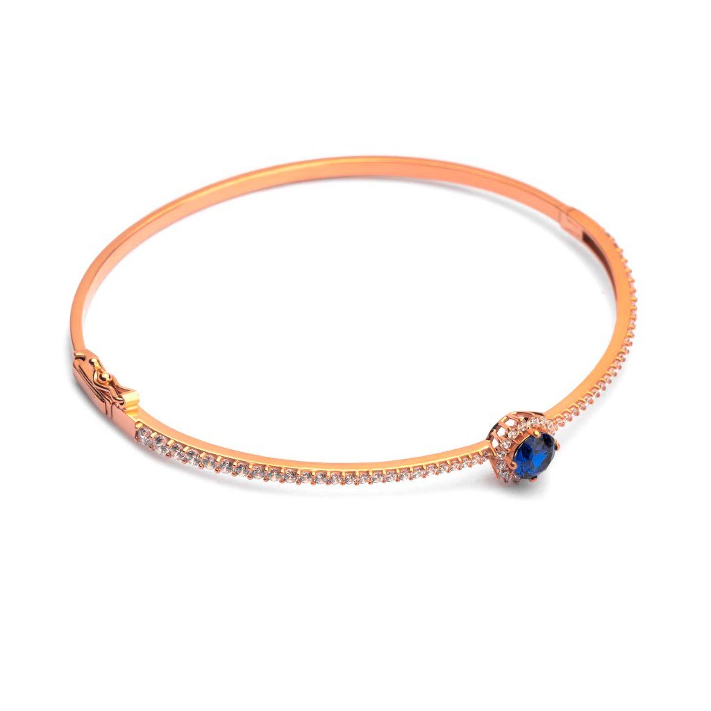Gelang Emas 7k - Laina Gold Bangle - Moonveil Collection - Juene Jewelry - Juene
