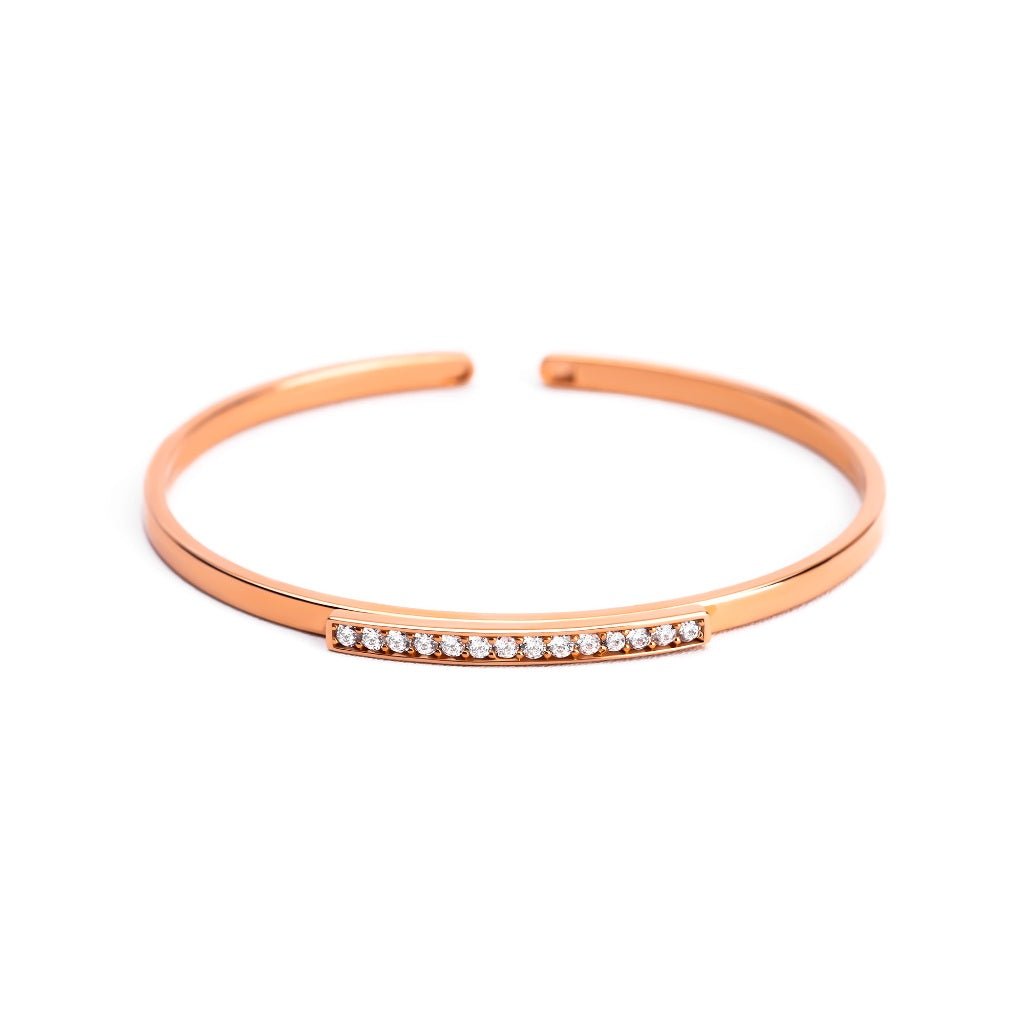 Gelang Emas 7k - Lui Gold Bangle - Luxxe 01 Collection - Juene Jewelry - Juene