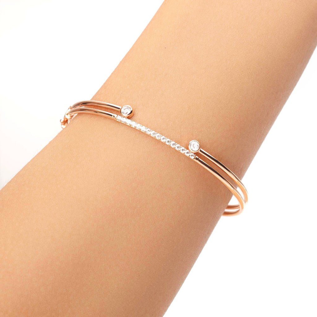 Gelang Emas 7k - Neira Gold Bangle - Luxxe 01 Collection - Juene Jewelry - Juene