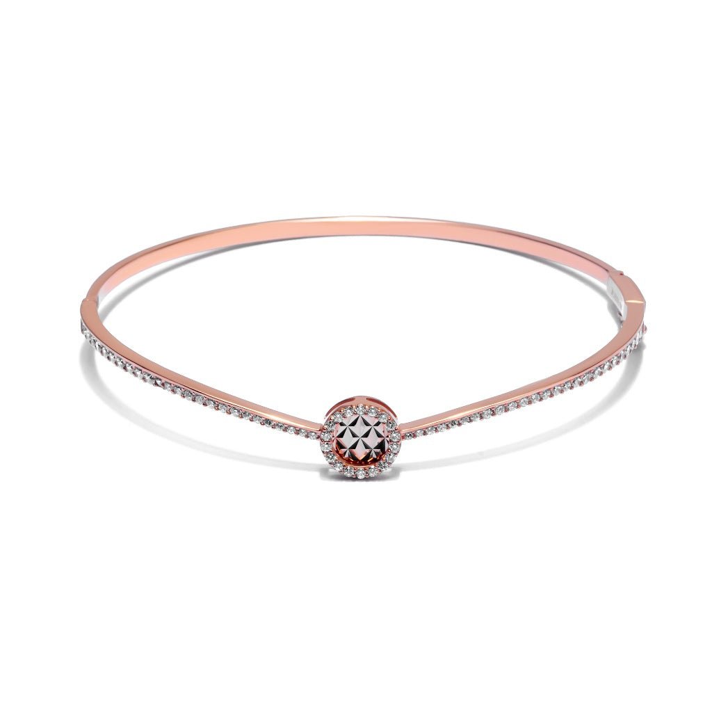 Gelang Emas 7k - Octa Gold Bangle - Luxxe 03 Collection - Juene Jewelry - Juene