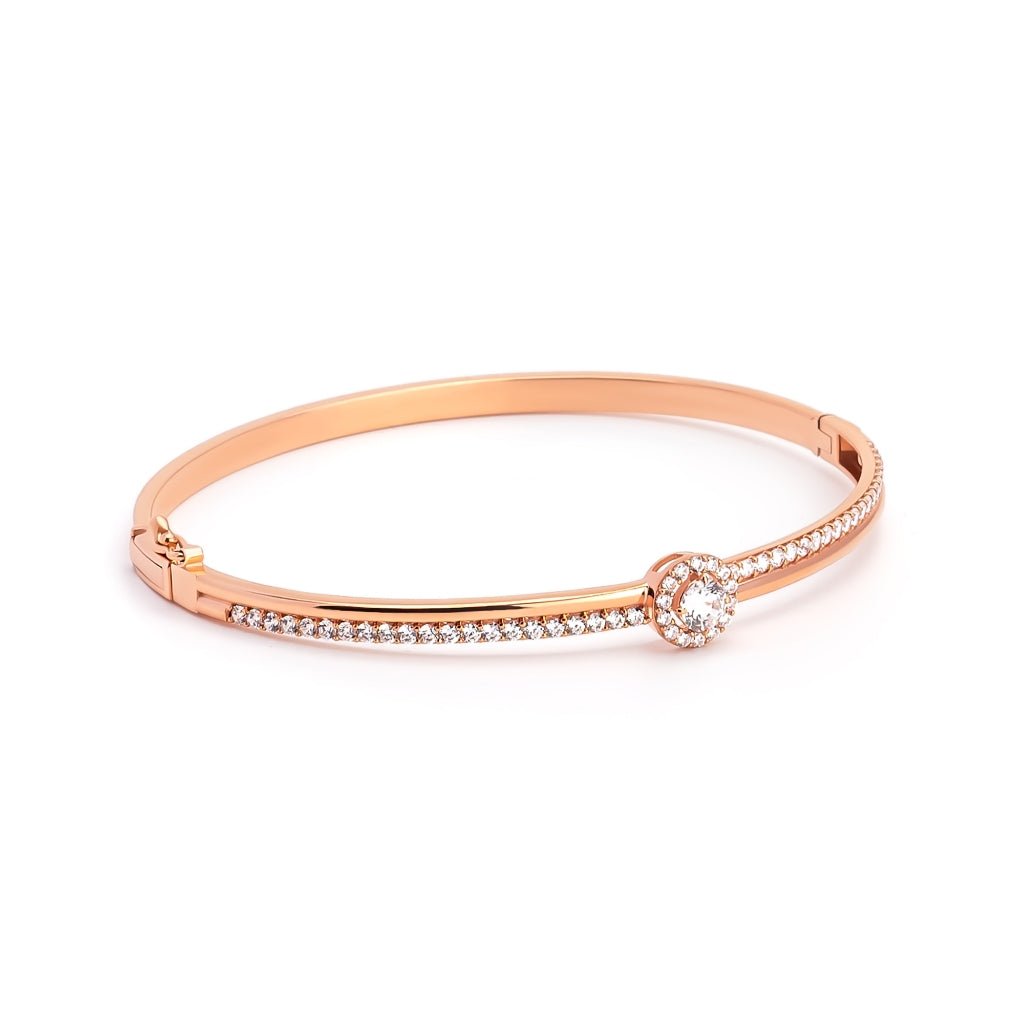 Gelang Emas 7k - Sabina Gold Bangle - Eternal Collection - Juene Jewelry - Juene