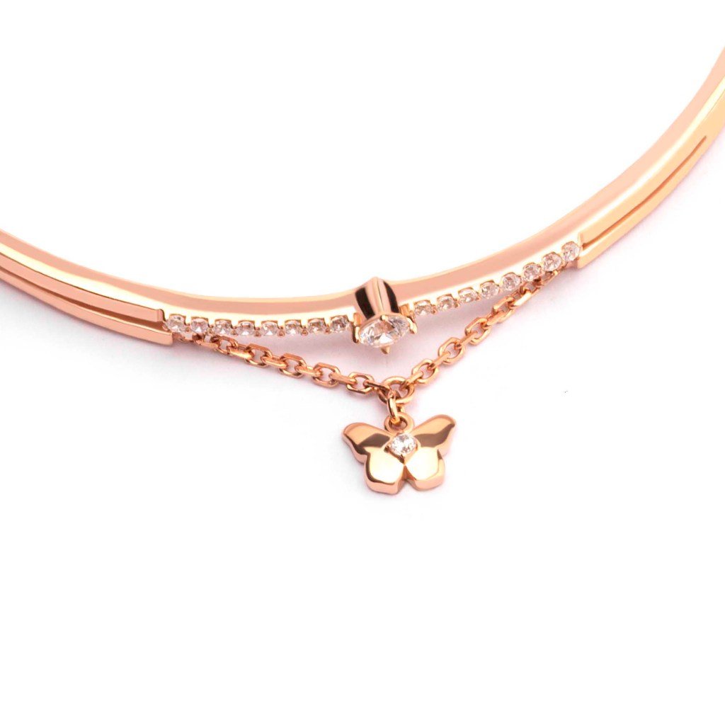 Gelang Emas 7k - Sophie Gold Bracelet - Adorn Collection - Juene Jewelry - Juene