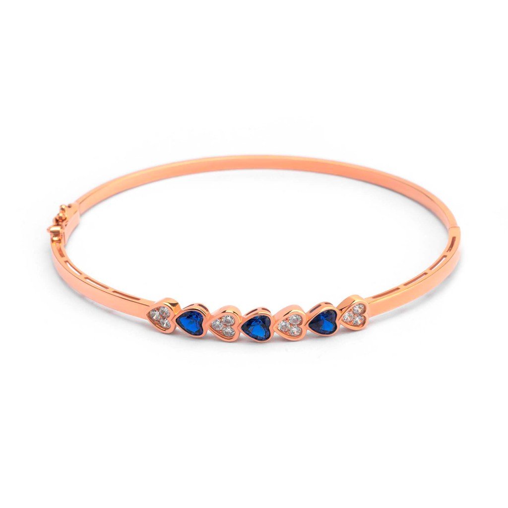 Gelang Emas 7k - Syani Gold Bangle - Moonveil Collection - Juene Jewelry - Juene