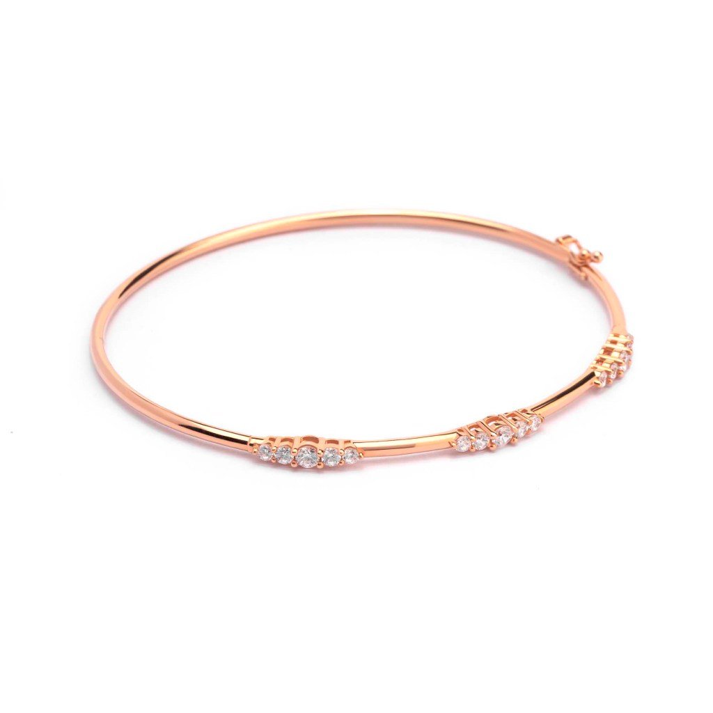 Gelang Emas 7k - Tari Gold Bangle - Adorn 03 Collection - Juene Jewelry - Juene