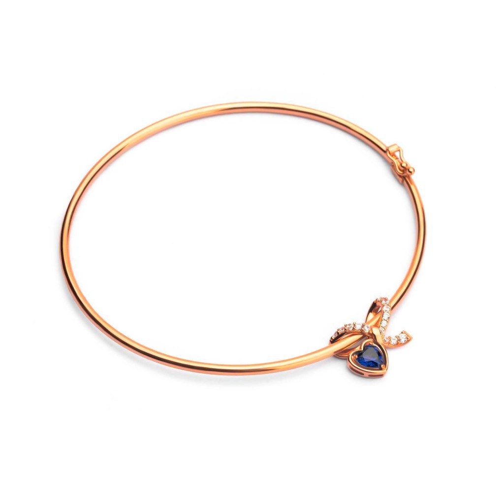 Gelang Emas 7k - Tera Gold Bangle - Moonveil Collection - Juene Jewelry - Juene