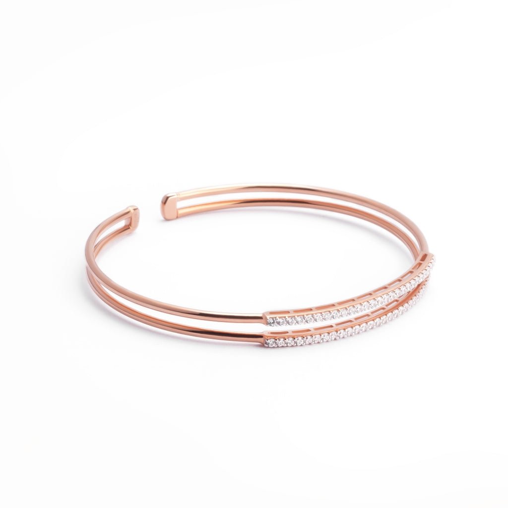 Gelang Emas 7k - Varla Gold Bangle - Treasure Collection - Juene Jewelry - Juene