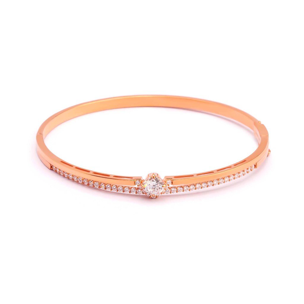Gelang Emas 7k - Veya Gold Bangle - Adorn Collection - Juene Jewelry - Juene