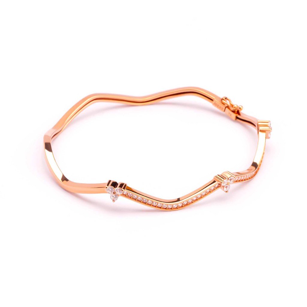 Gelang Emas 7k - Widya Gold Bangle - Adorn Collection 02 - Juene Jewelry - Juene