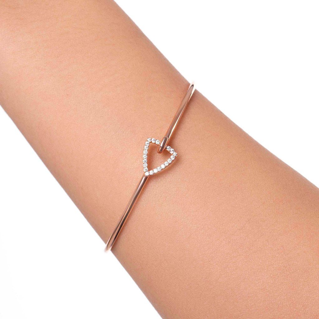 Gelang Emas 8K - Agatha Gold Bangle - Brianeta Collection - Juene Jewelry - Juene Jewelry