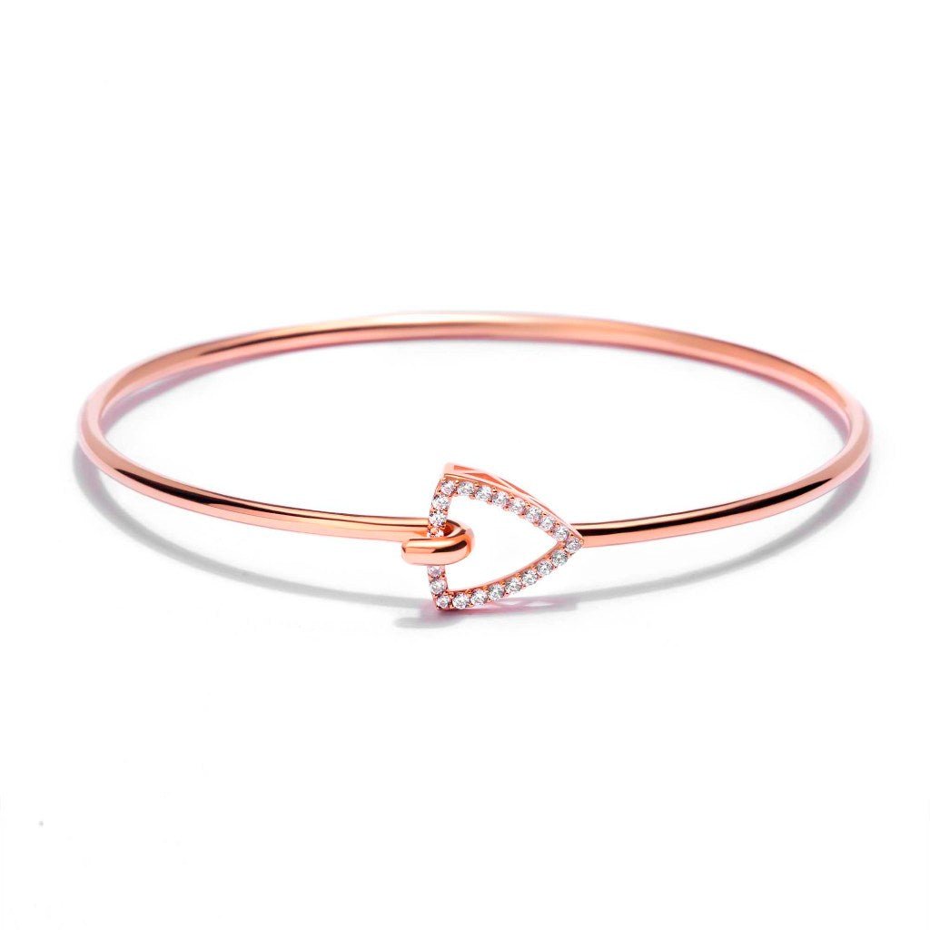 Gelang Emas 8K - Agatha Gold Bangle - Brianeta Collection - Juene Jewelry - Juene Jewelry