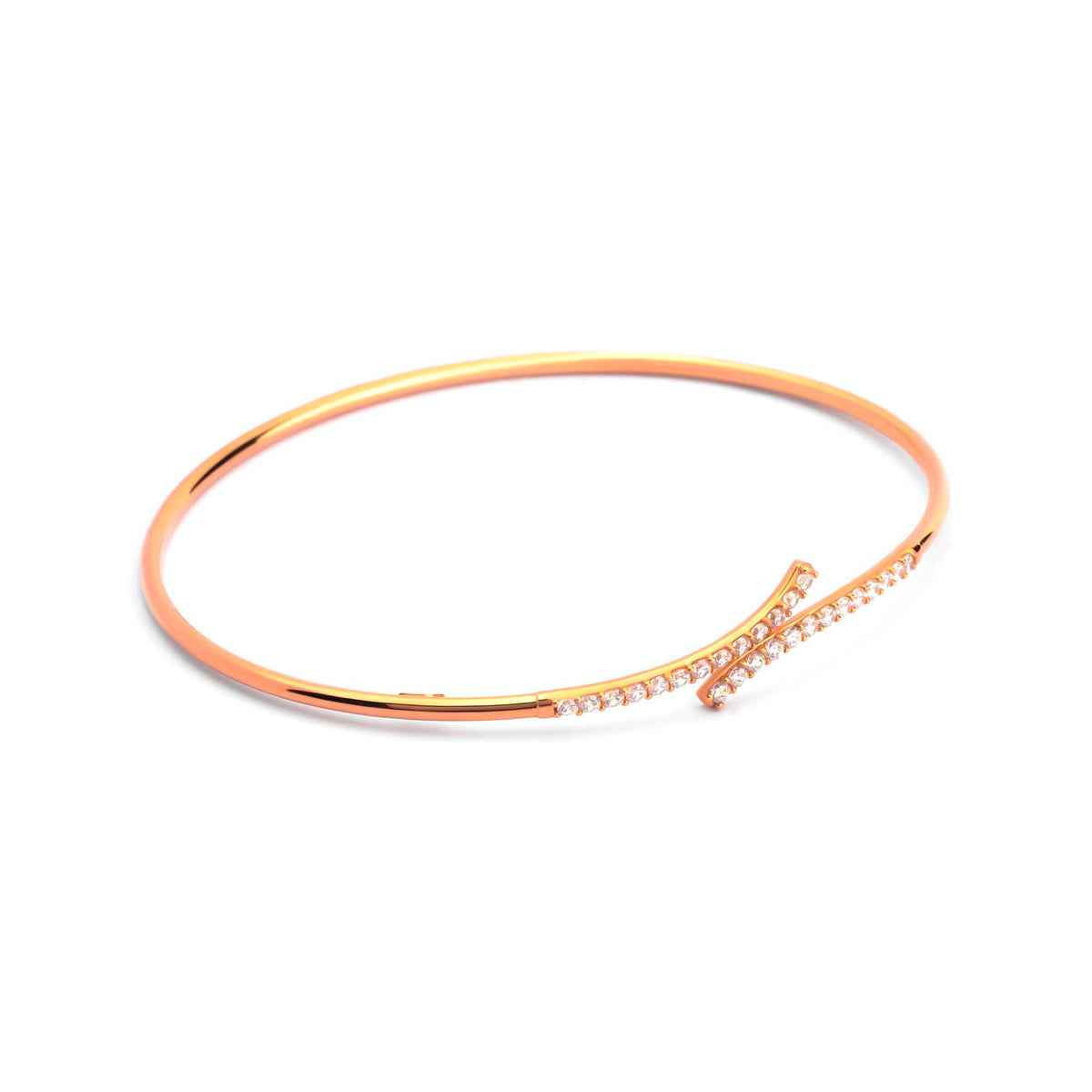 Gelang Emas 8K - Aila Gold Bangle - Terra Collection - Juene Jewelry - Juene