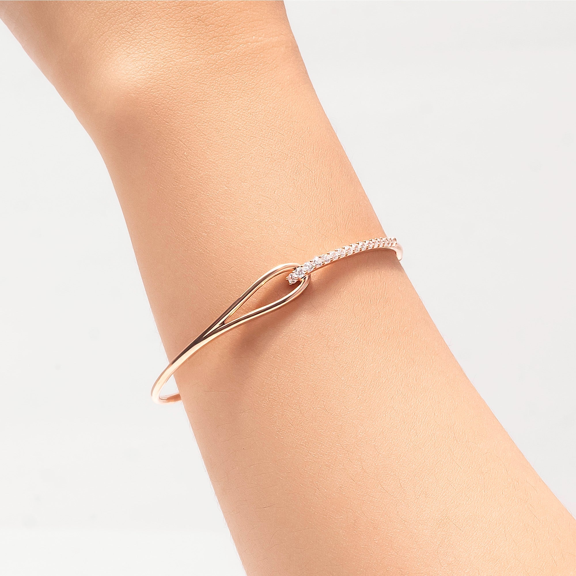 Gelang Emas 8K - Alta Gold Bangle - Veya Collection - Juene Jewelry - Juene