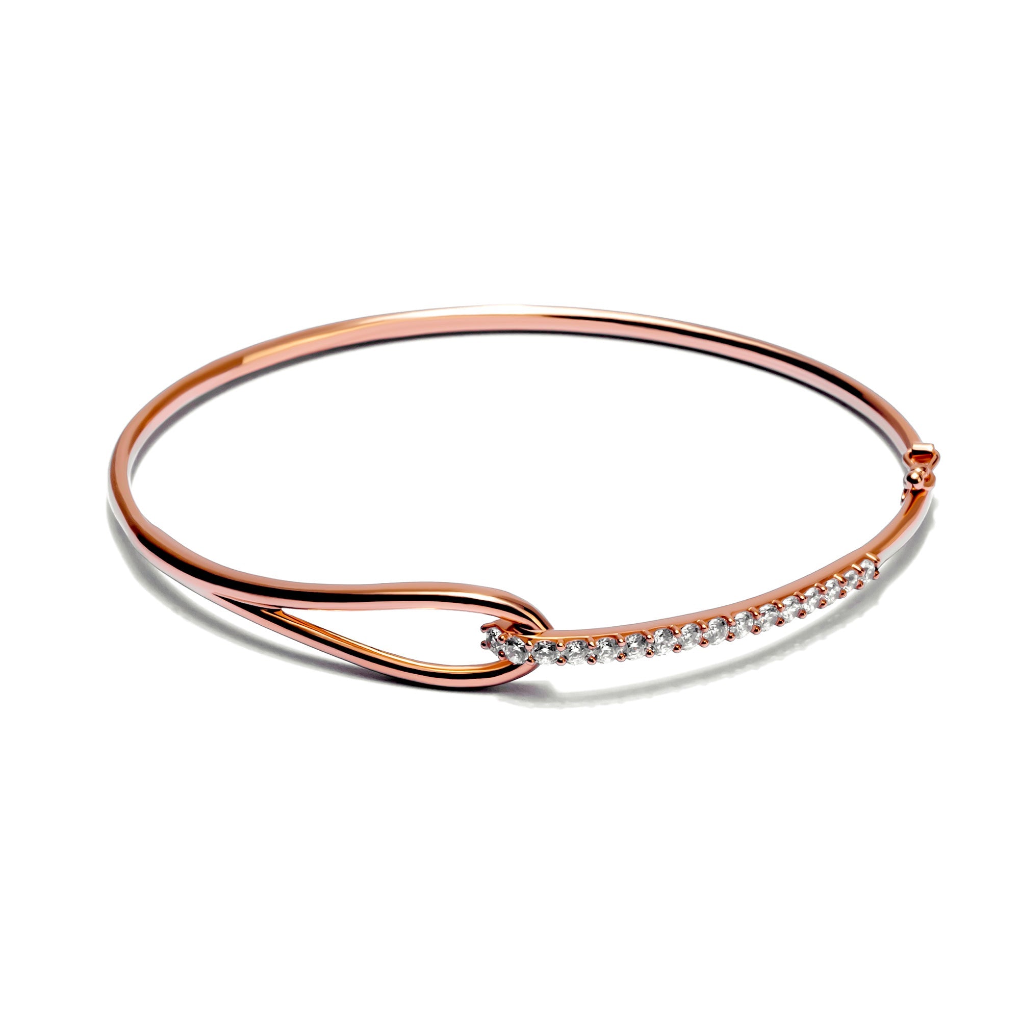 Gelang Emas 8K - Alta Gold Bangle - Veya Collection - Juene Jewelry - Juene