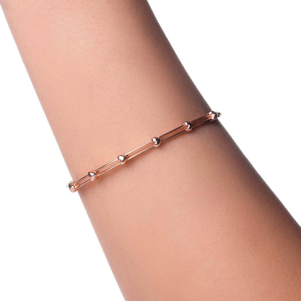 Gelang Emas 8K - Cara Gold Bangle - Flux Collection - Juene Jewelry - Juene Jewelry