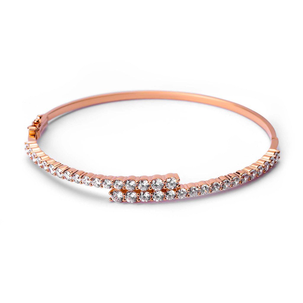 Gelang Emas 8k - Diana Gold Bangle - Tally Collection - Juene Jewelry - Juene