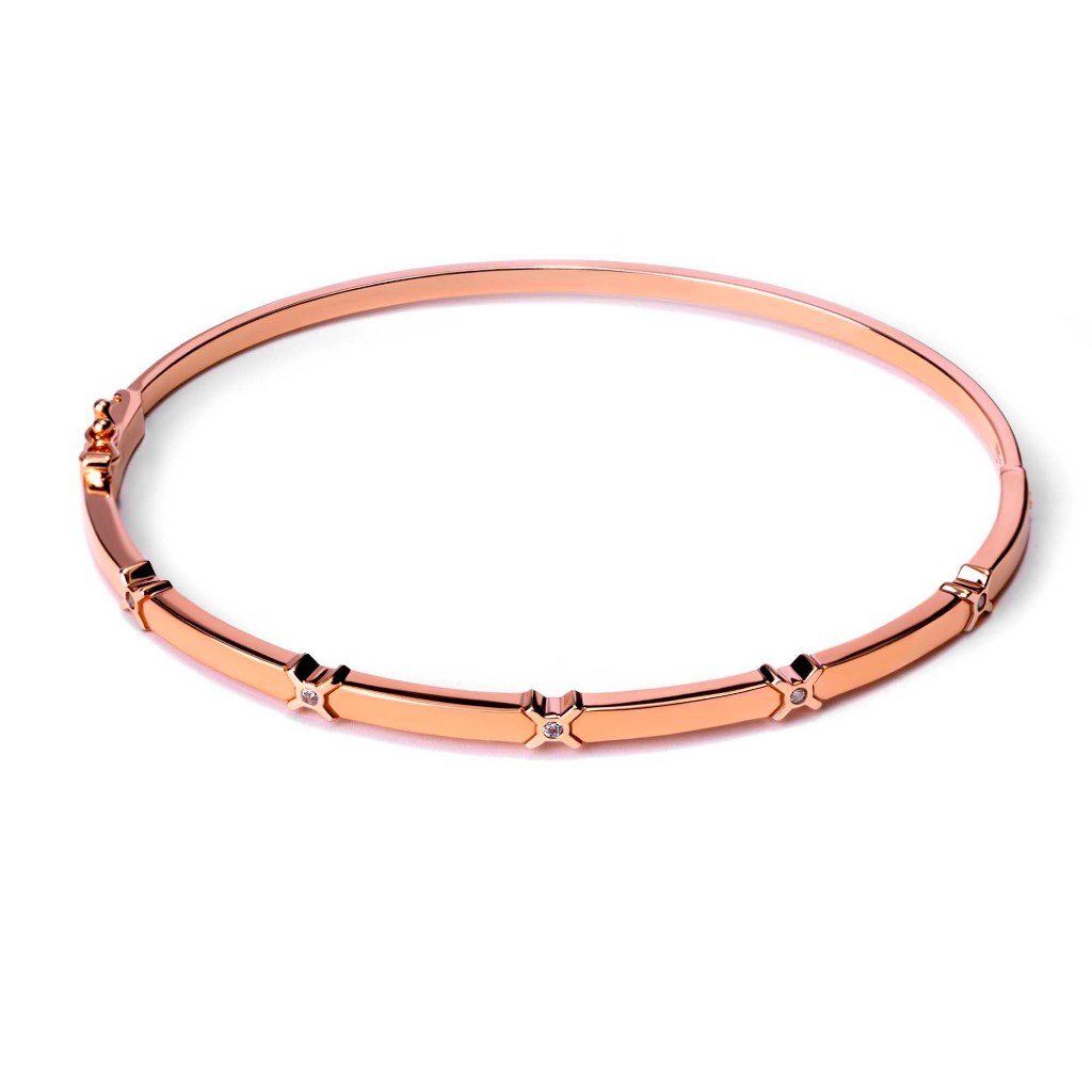 Gelang Emas 8K - Indie Gold Bangle - Carta Collection - Juene Jewelry - Juene