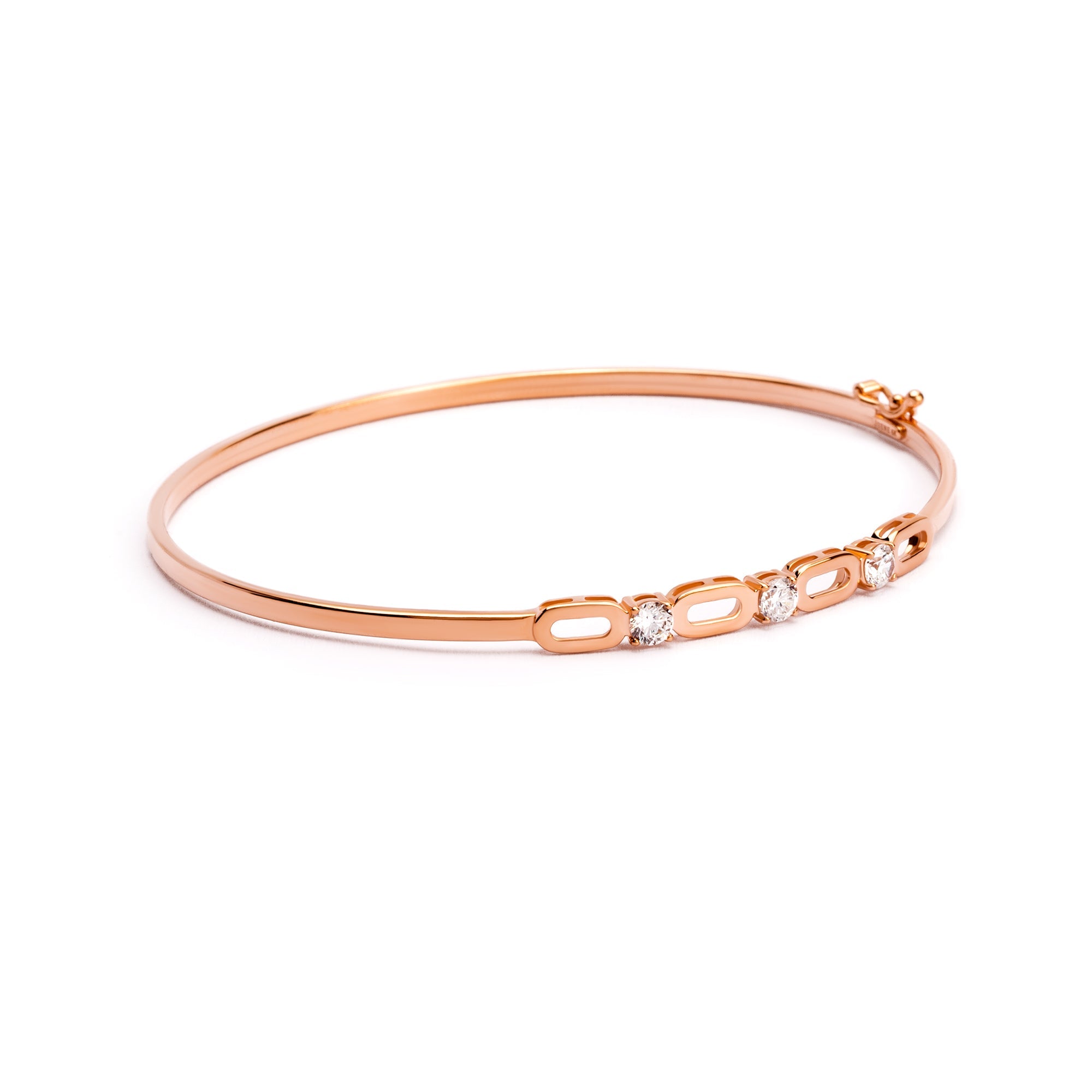 Gelang Emas 8k - Lucy Gold Bangle - Tally Collection - Juene Jewelry - Juene Jewelry