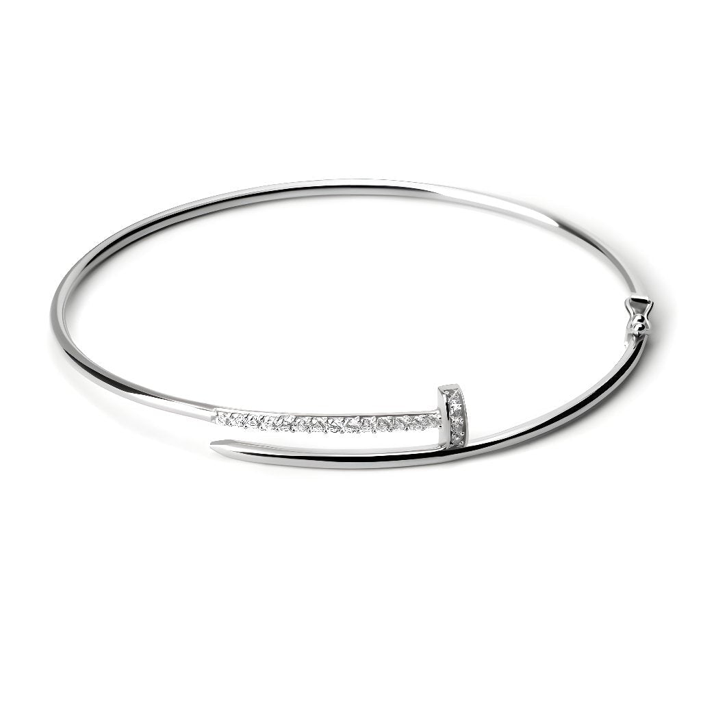 Gelang Emas 8K - Nail Gold Bangle - Terra Collection - Juene Jewelry - Juene