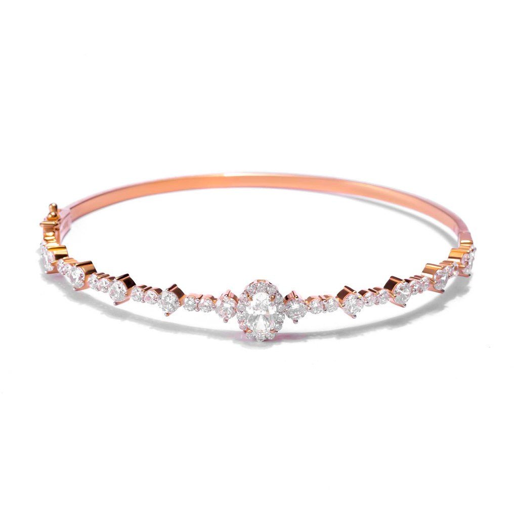 Gelang Emas 8K - Nima Gold Bangle - Brianeta Collection - Juene Jewelry - Juene Jewelry