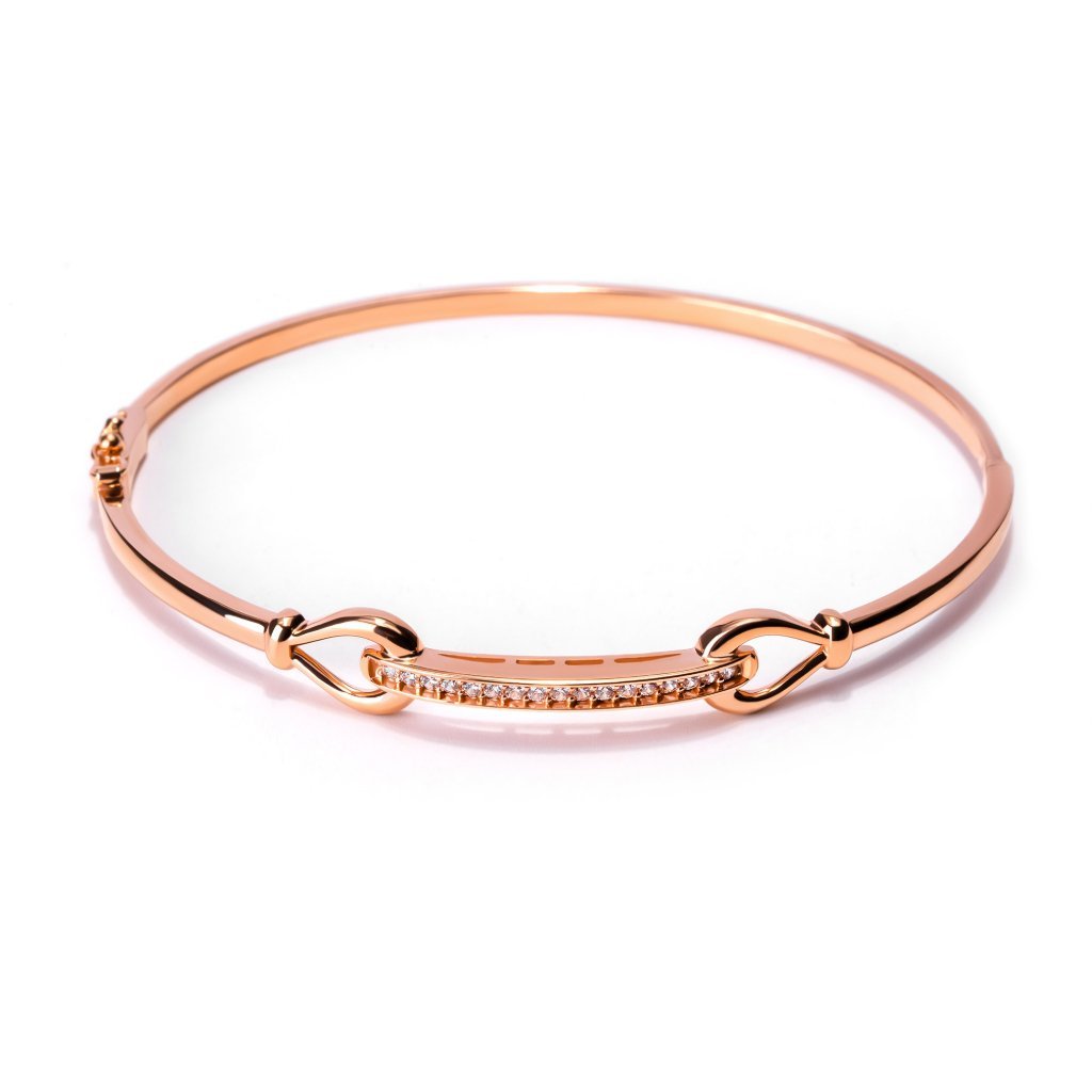 Gelang Emas 8K - Obi Gold Bangle - Viviene Collection - Juene Jewelry - Juene