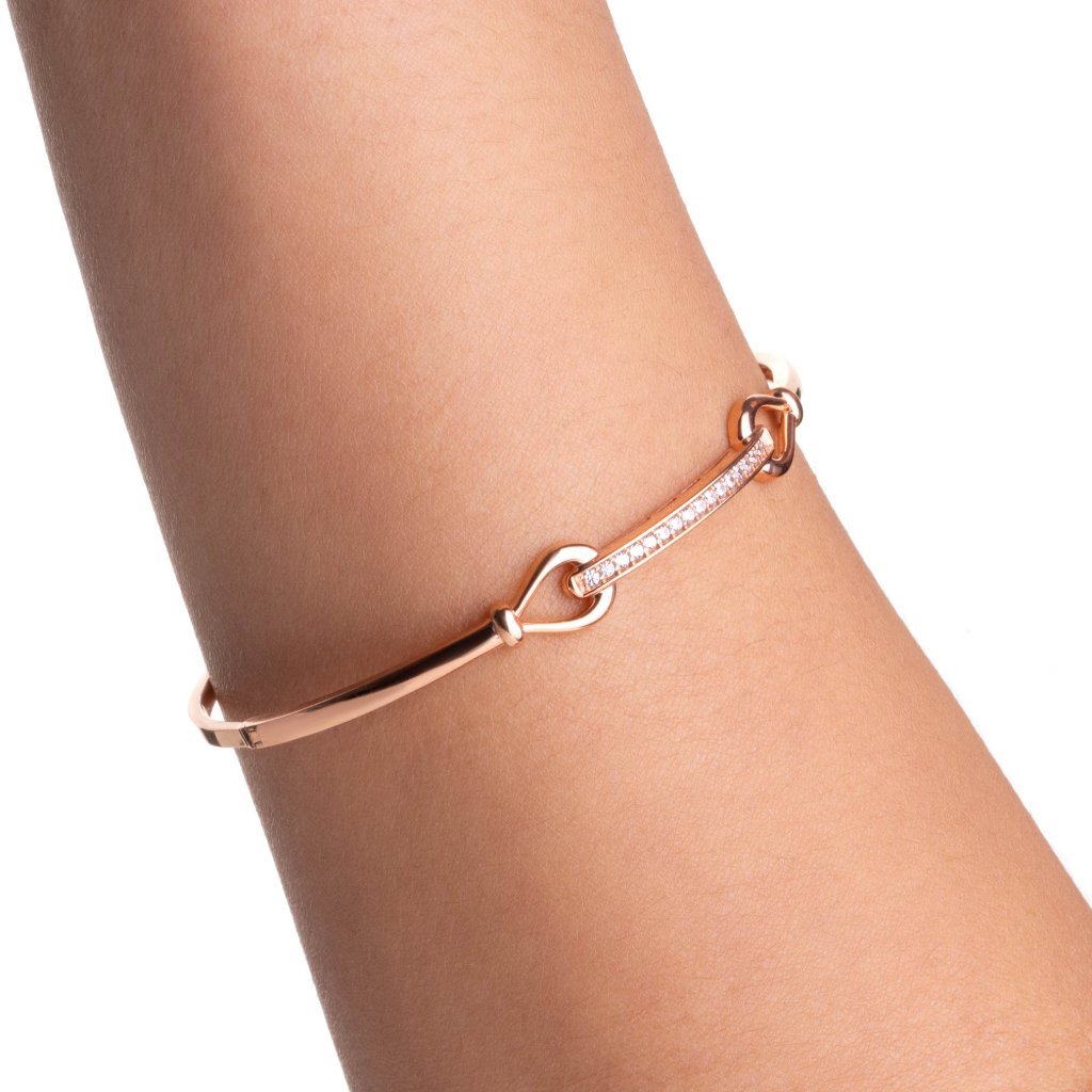 Gelang Emas 8K - Obi Gold Bangle - Viviene Collection - Juene Jewelry - Juene