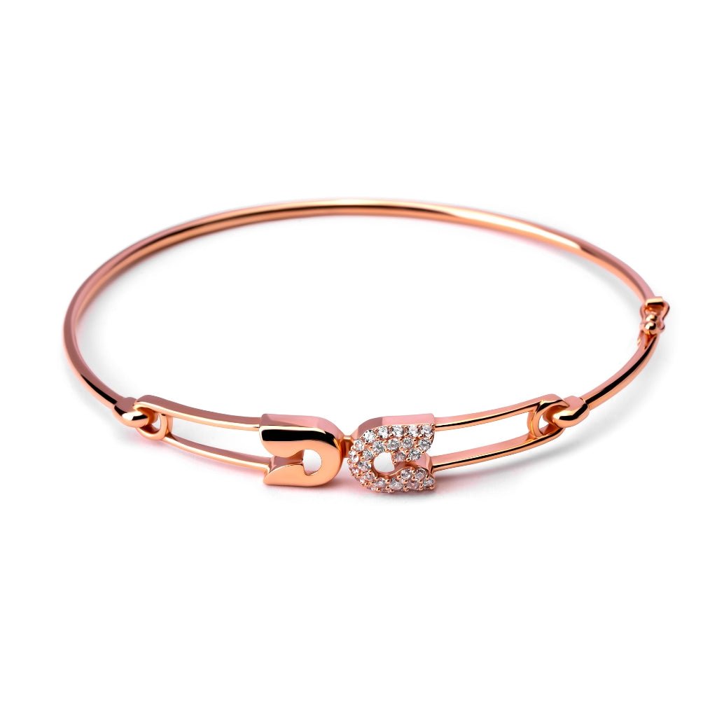 Gelang Emas 8K - Pin Gold Bangle 03 - Terra Collection - Juene Jewelry - Juene