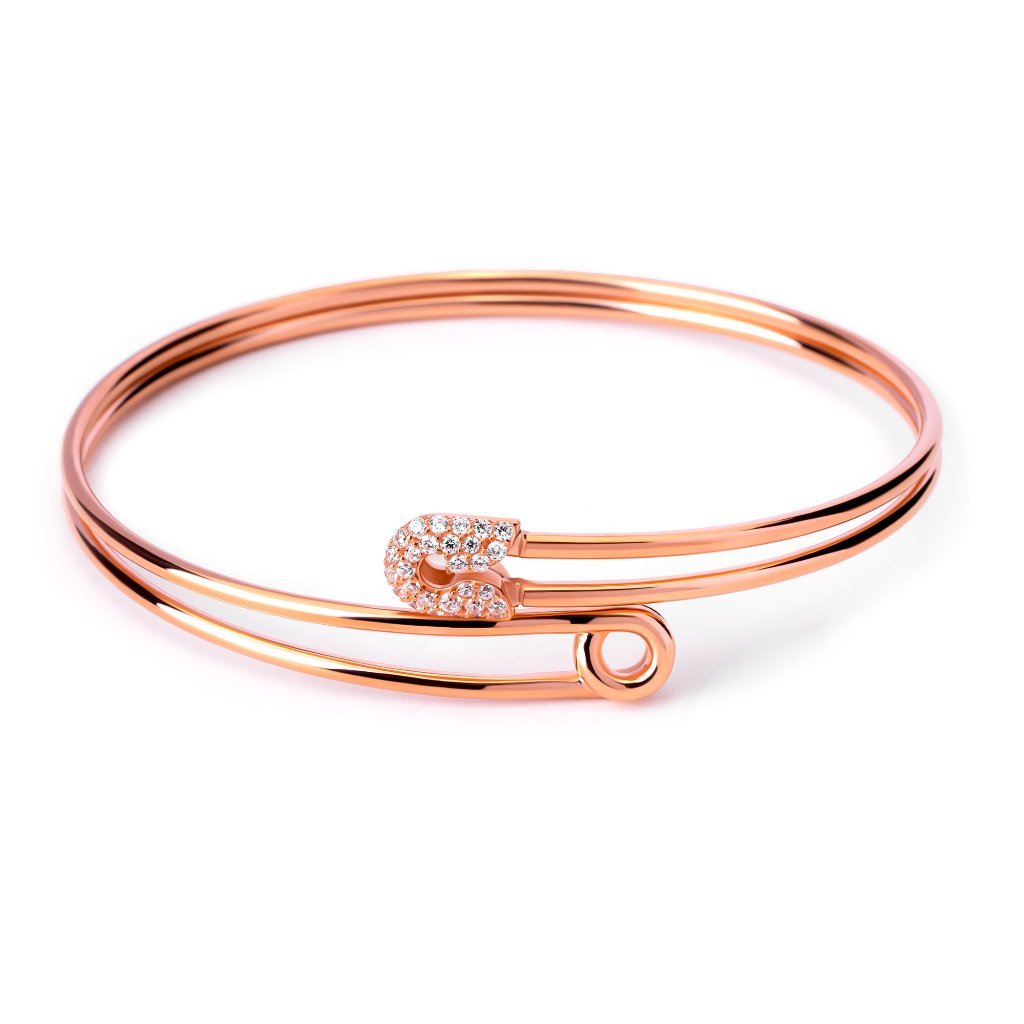Gelang Emas 8K - Pin Gold Bangle - Terra Collection - Juene Jewelry - Juene