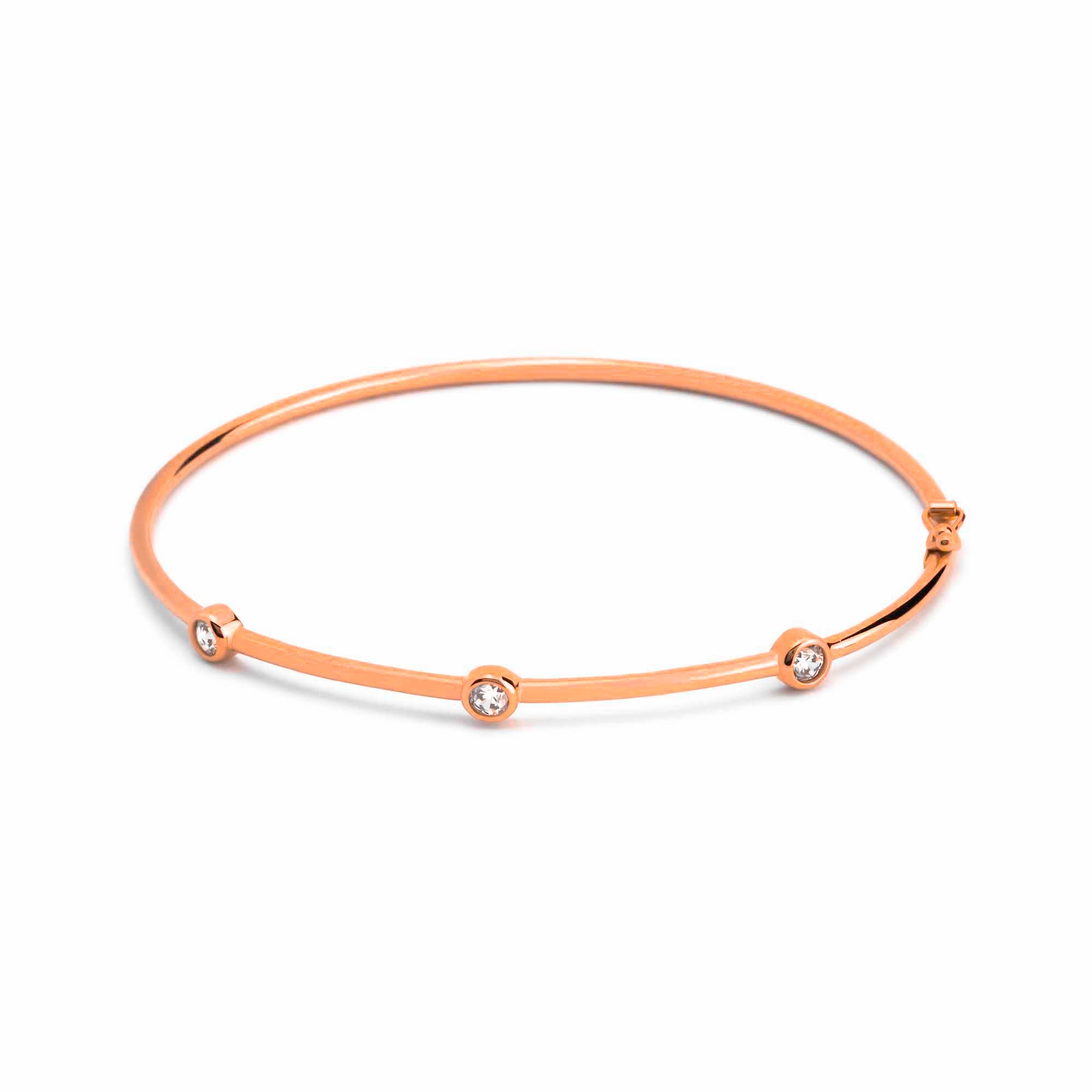 Gelang Emas 8K - Risca Gold Bangle - Veya Collection - Juene Jewelry - Juene