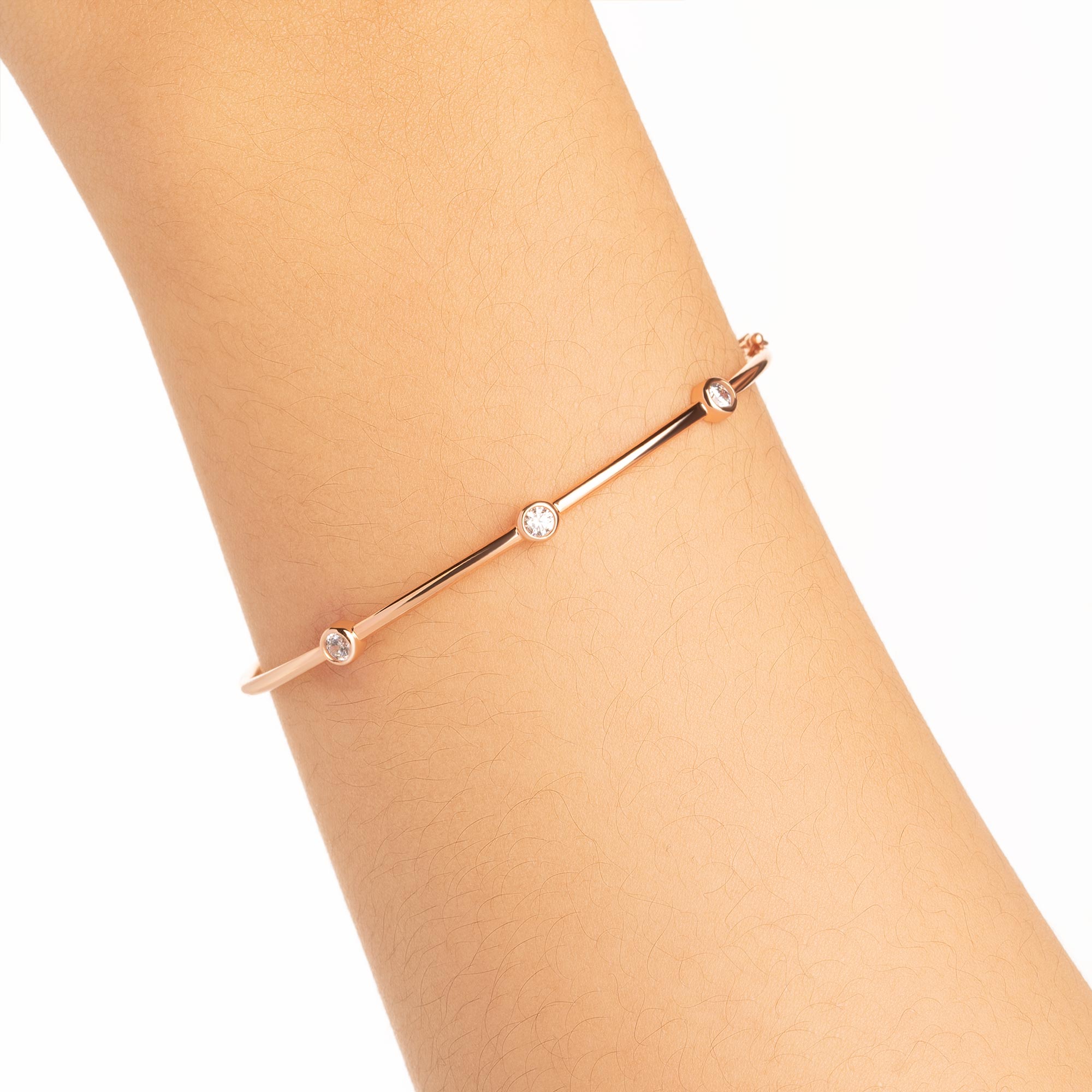 Gelang Emas 8K - Risca Gold Bangle - Veya Collection - Juene Jewelry - Juene