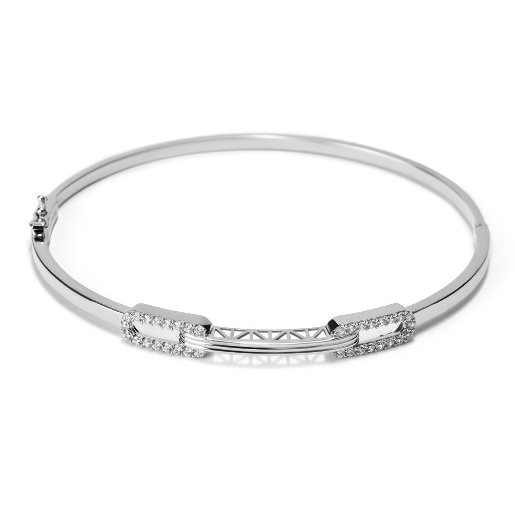 Gelang Emas 8K - Runa Gold Bangle 01 - Viviene Collection - Juene Jewelry - Juene