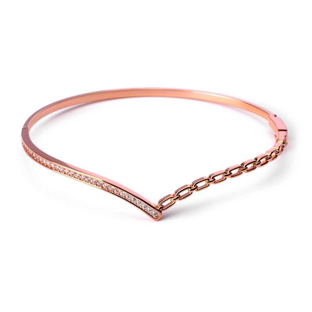 Gelang Emas 8K - Sparla Gold Bangle 04 - Terra Collection - Juene Jewelry - Juene