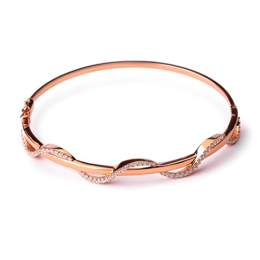 Gelang Emas 8K - Syanta Gold Bangle - Terra Collection - Juene Jewelry - Juene
